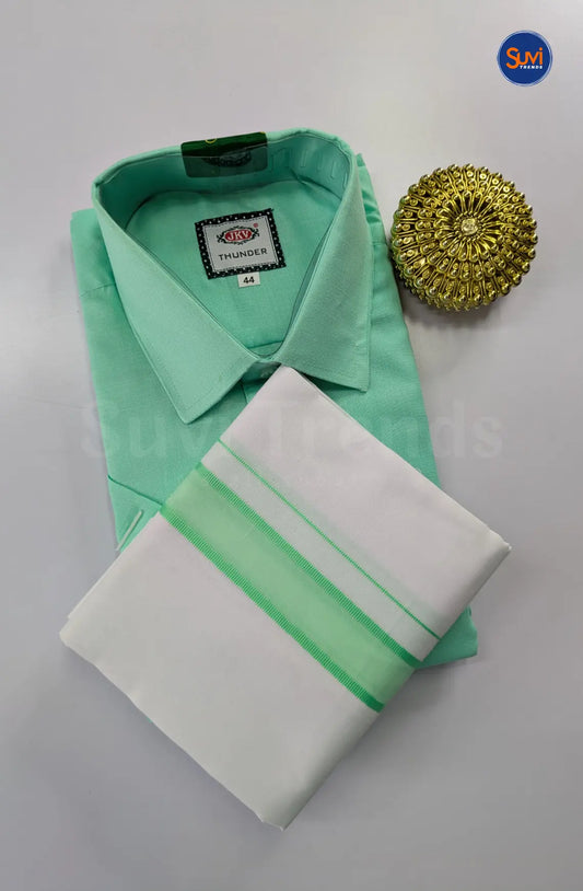 Casual Men's Cotton Dhoti Set - Rexona