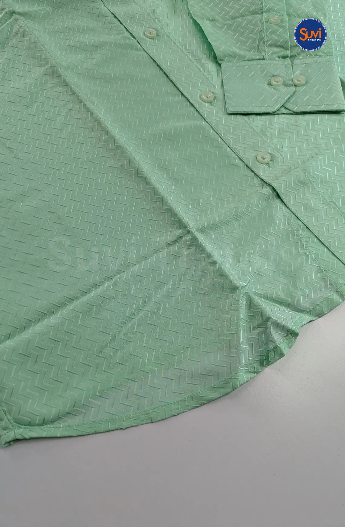 Luxury Embossed Dhoti Set Woven With Gold Zari - Rexona