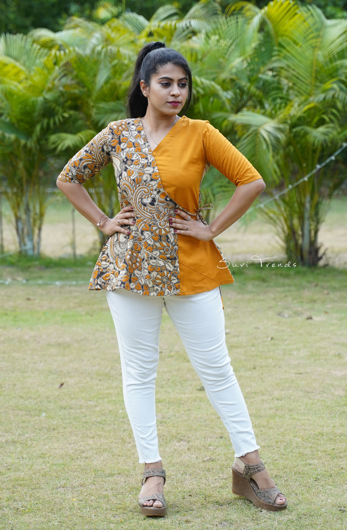 Angrakha Tunic for Women Maroon & Green Pure Cotton Printed Tunic Indian  Tunic Short Kurti Summer Tops Ethnic Angrakha Short Kurta - Etsy